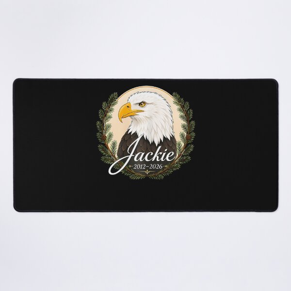 Item preview, Jackie Bald Eagle 2012 2026 Memorial Tribute designed and sold by JamesCrArt.