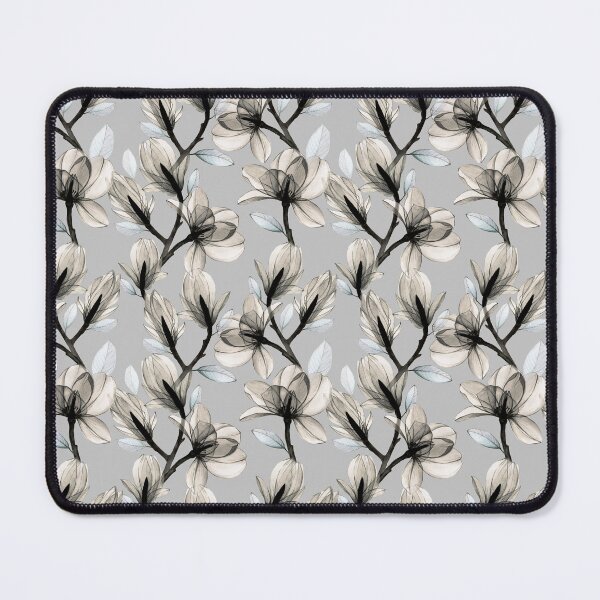 Item preview, Grey and Beige Floral Botanical Pattern & Quote designed and sold by ​Jyoti Digital Artist.
