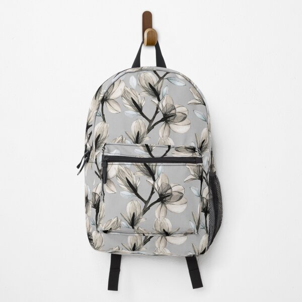 Item preview, Grey and Beige Floral Botanical Pattern & Quote designed and sold by Jyoti Digital Artist.