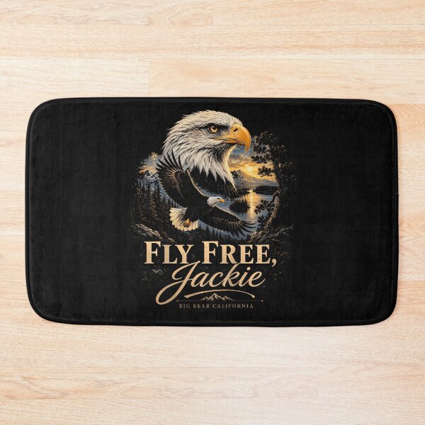 Item preview, Fly Free Jackie Big Bear Bald Eagle Memorial designed and sold by JamesCrArt.