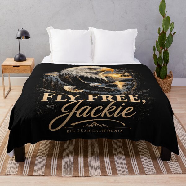 Item preview, Fly Free Jackie Big Bear Bald Eagle Memorial designed and sold by JamesCrArt.