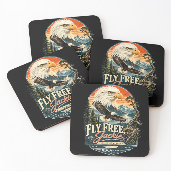 Item preview, FLY FREE, JACKIE IN LOVING MEMORY BIG BEAR CALIFORNIA designed and sold by JamesCrArt.
