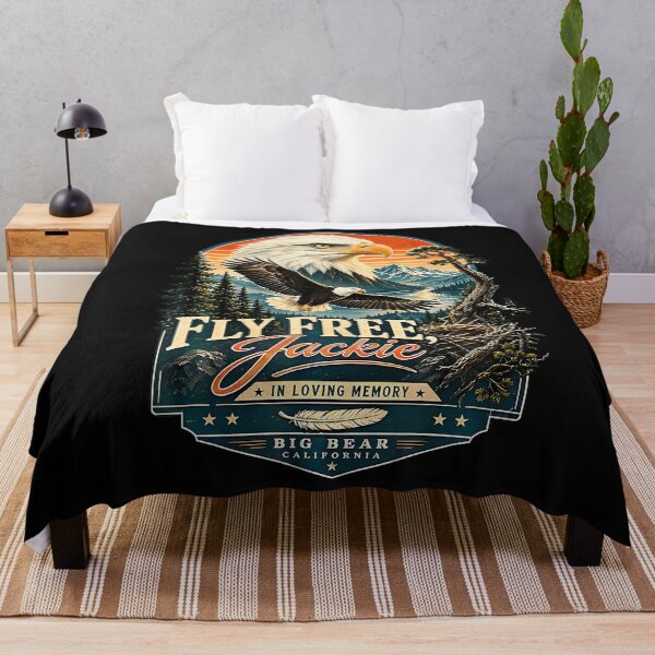 Item preview, FLY FREE, JACKIE IN LOVING MEMORY BIG BEAR CALIFORNIA designed and sold by JamesCrArt.
