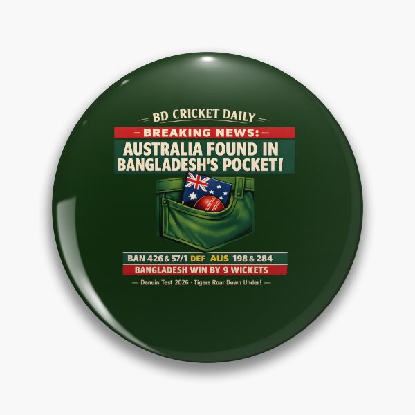 Artikelvorschau, Bangladesch gegen Australien – Parodie auf Cricket im Vintage-Stil entworfen und verkauft von WhisperFrame.