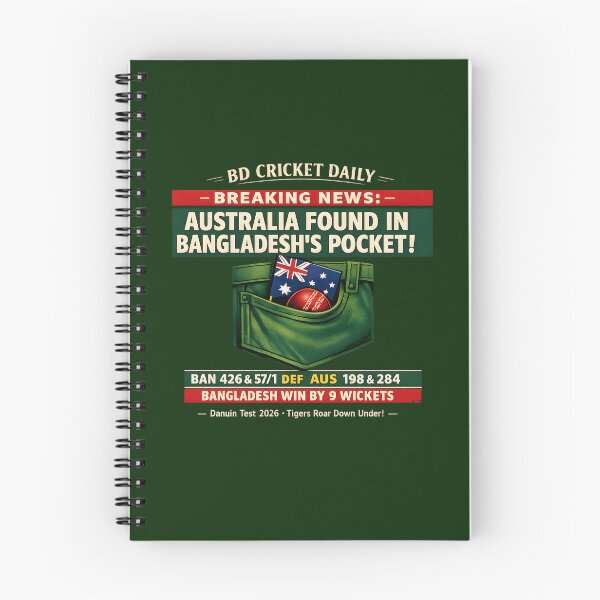 Item preview, Bangladesh vs Australia – Distressed Vintage Cricket Parody designed and sold by WhisperFrame.