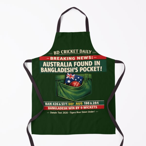 Item preview, Bangladesh vs Australia – Distressed Vintage Cricket Parody designed and sold by WhisperFrame.