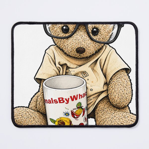 Item preview, Jojo Bear with his Canalsbywhacky Mug designed and sold by designbywhacky.