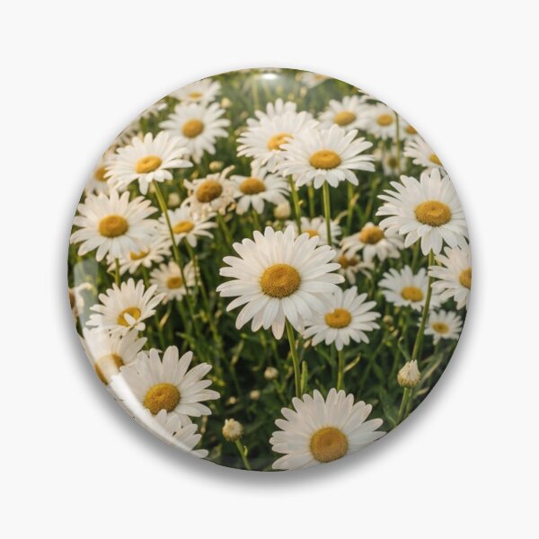 Item preview, Sunlit White Daisy Field Floral Nature Graphic designed and sold by PACS0011.