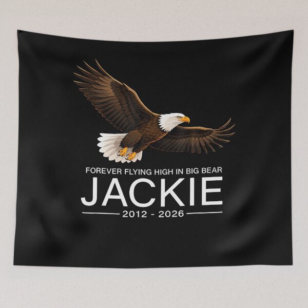 Item preview, Jackie Bald Eagle Memorial 2012-2026 Wildlife Remembrance designed and sold by JamesCrArt.