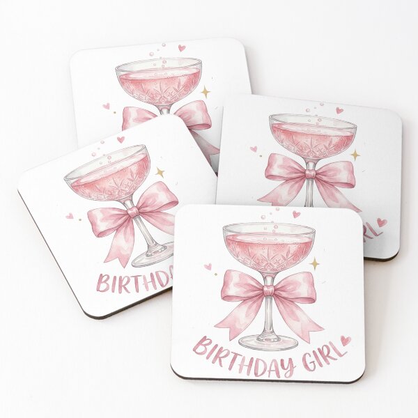Item preview, Coquette Champagne Glass - Elegant Birthday designed and sold by conamor-bymel.