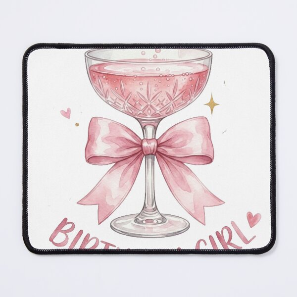 Item preview, Coquette Champagne Glass - Elegant Birthday designed and sold by conamor-bymel.
