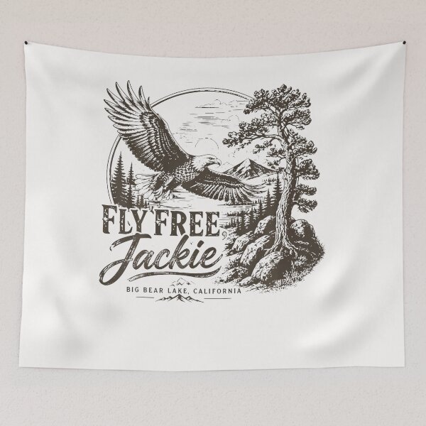 Item preview, Vintage Forever Watching The Sky Fly Free Jackie Eagle Lovet designed and sold by JamesCrArt.