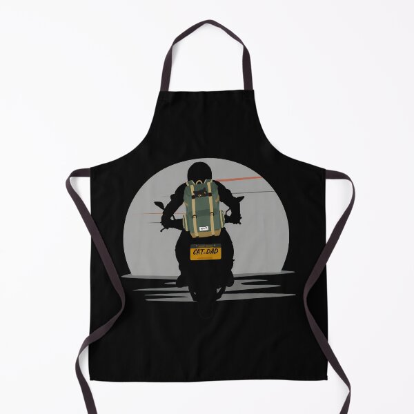 Item preview, Cat Dad Motorcycle Rider Backpack designed and sold by OlyvieArt.