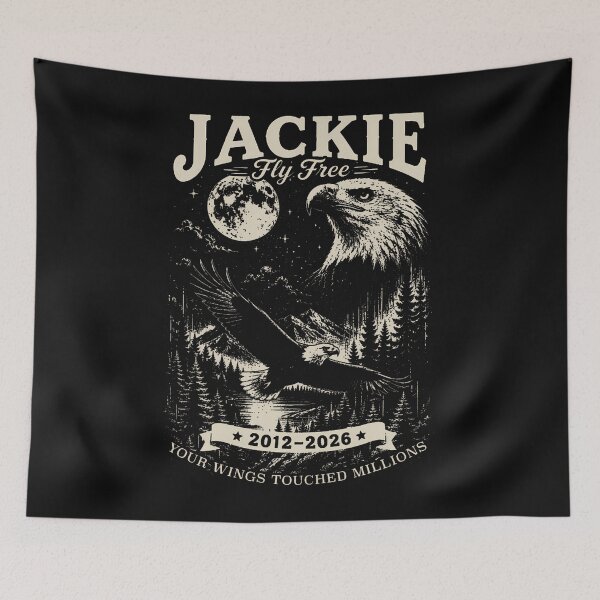 Item preview, Fly Free Jackie Big Bear Eagle Memorial designed and sold by JamesCrArt.