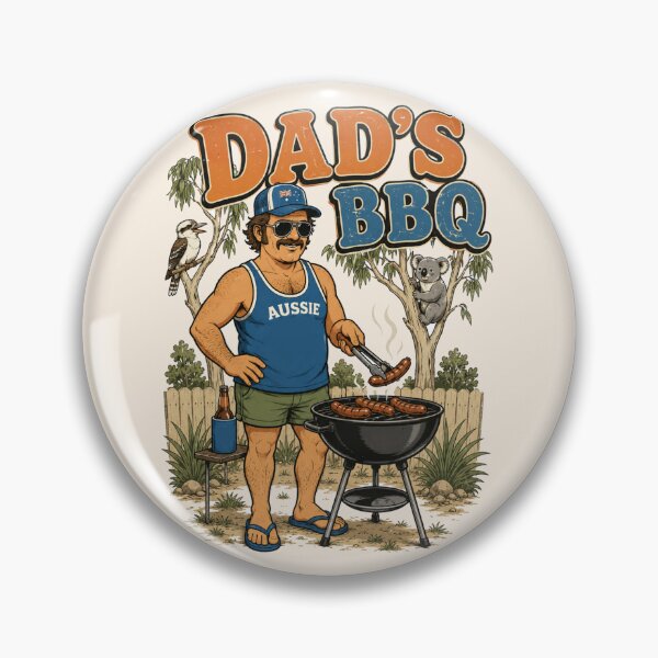 Item preview, Dad's BBQ Aussie Dad Funny Australian BBQ Dad Gift Snag Turner Tee designed and sold by Yellowriversss.