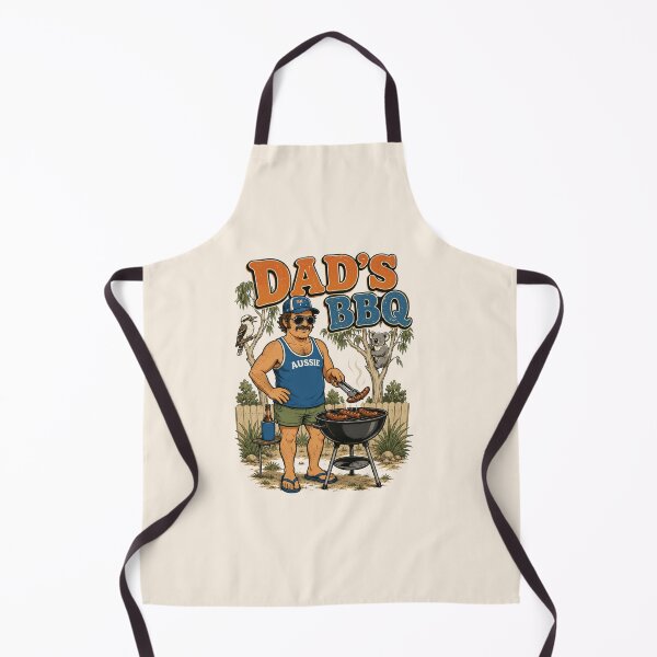 Item preview, Dad's BBQ Aussie Dad Funny Australian BBQ Dad Gift Snag Turner Tee designed and sold by Yellowriversss.