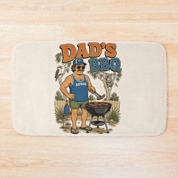 Item preview, Dad's BBQ Aussie Dad Funny Australian BBQ Dad Gift Snag Turner Tee designed and sold by Yellowriversss.