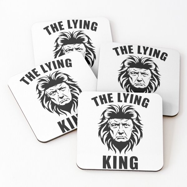 Item preview, The Lying King Trump Distressed Political Satire designed and sold by DrawMotion.