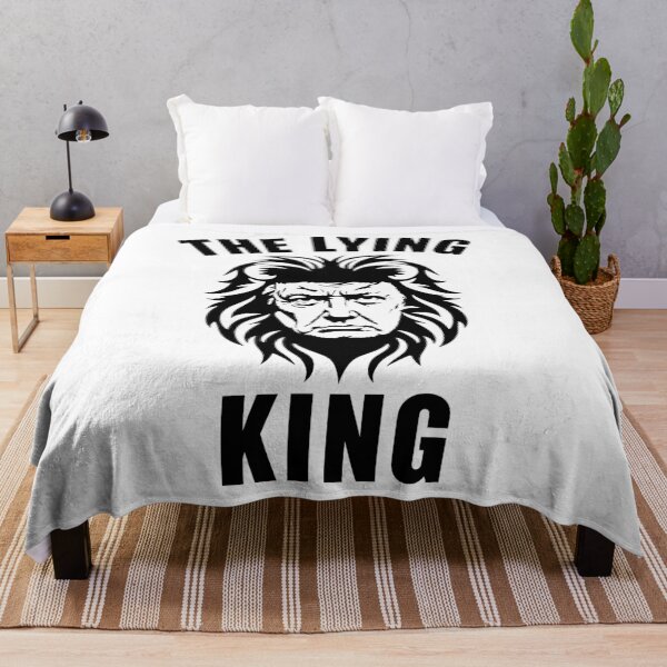 Item preview, The Lying King Trump Distressed Political Satire designed and sold by DrawMotion.