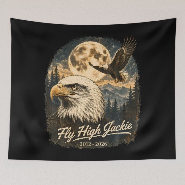 Item preview, Jackie The Big Bear Bald Eagle Supports Wildlife designed and sold by JamesCrArt.