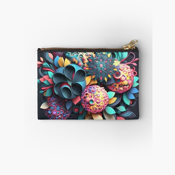Item preview, Pastel Spheres and Blooms on Dark designed and sold by RAGANADesign.