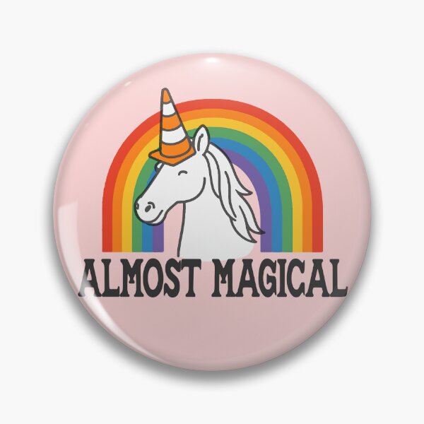 Item preview, Almost Magical Funny Horse Unicorn Humor designed and sold by Colorfulman.