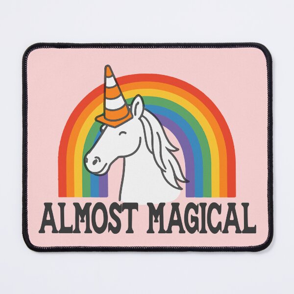 Item preview, Almost Magical Funny Horse Unicorn Humor designed and sold by Colorfulman.