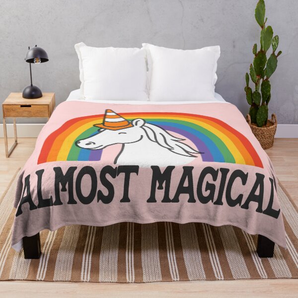 Item preview, Almost Magical Funny Horse Unicorn Humor designed and sold by Colorfulman.