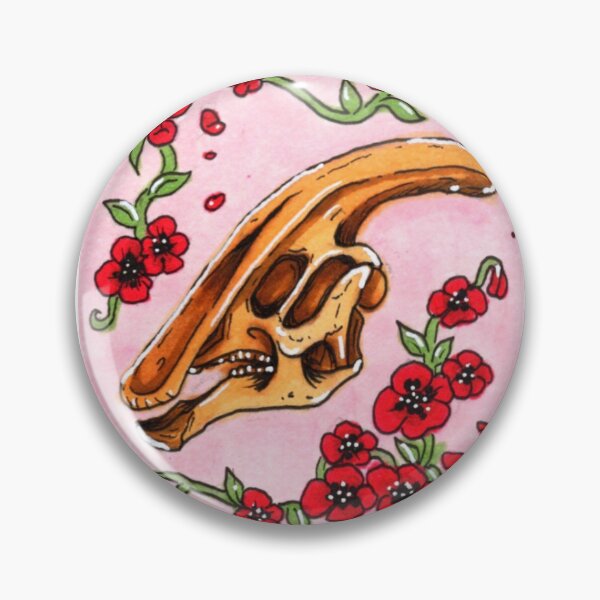 Item preview, Parasaurolophus with Poppies designed and sold by oomia96.