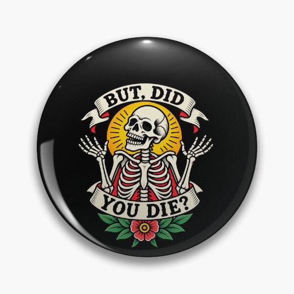 Item preview, Funny Sarcastic Skeleton Survival Humor Art designed and sold by elderberry.