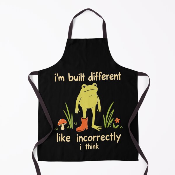 Item preview, I’m Built Different Like Incorrectly I Think Frog designed and sold by DrawMotion.