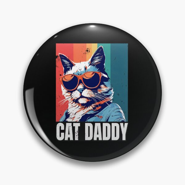 Item preview, Cool Cat Daddy Sunglasses Retro Pet Owner Gift designed and sold by OlyvieArt.