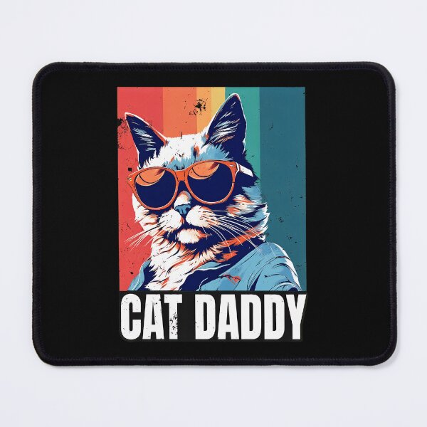 Item preview, Cool Cat Daddy Sunglasses Retro Pet Owner Gift designed and sold by OlyvieArt.