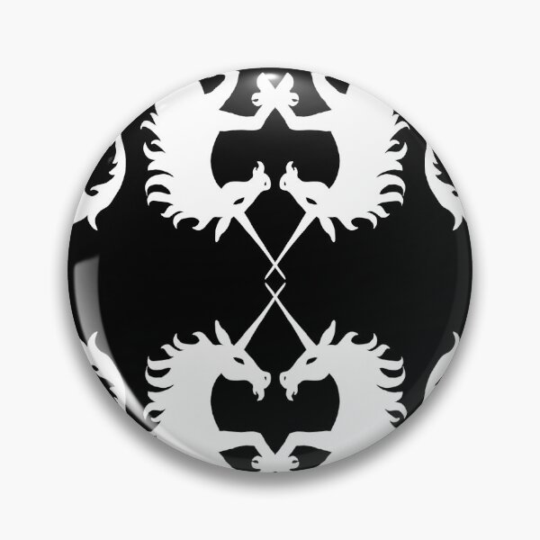 Item preview, Emblema de unicornio invertido designed and sold by EChapmanArt.