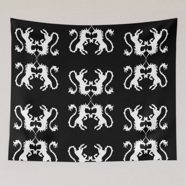 Item preview, Unicorn Emblem- Inverted designed and sold by EChapmanArt.