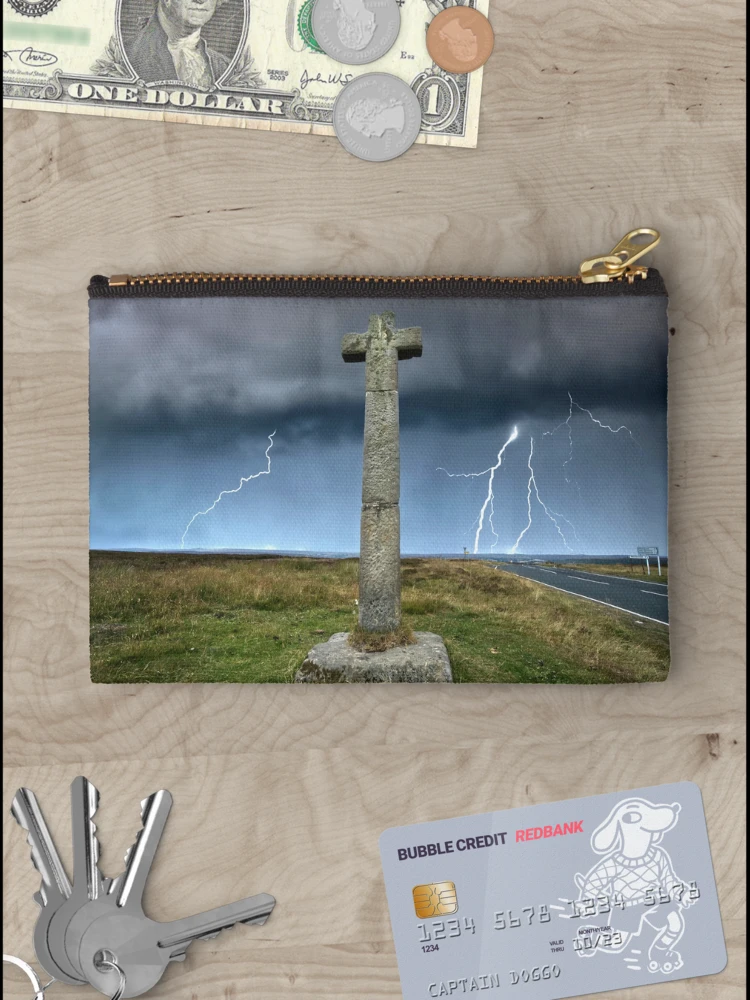 Thumbnail 3 of 4, Zipper Pouch, Young Ralph Cross designed and sold by Alisonchambers2.