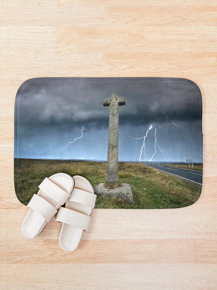 Thumbnail 1 of 6, Bath Mat, Young Ralph Cross designed and sold by Alisonchambers2.