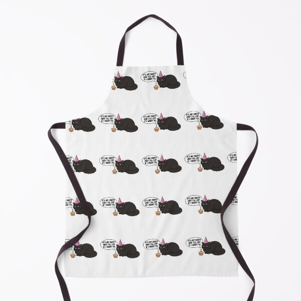 Item preview, Sarcastic Black Cat - Birthday Party designed and sold by conamor-bymel.