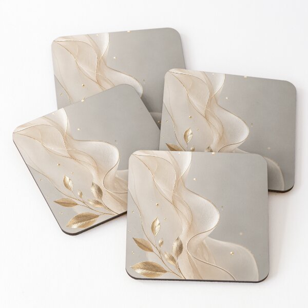 Item preview, Elegant Golden Botanical Serenity designed and sold by aurelixagency.