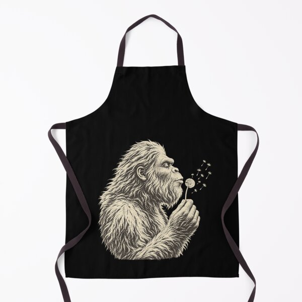 Item preview, Funny Gentle Big Foot Blowing Dandelion Seeds Nature Wish Art designed and sold by elderberry.
