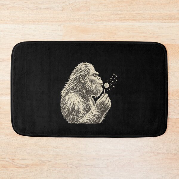 Item preview, Funny Gentle Big Foot Blowing Dandelion Seeds Nature Wish Art designed and sold by elderberry.