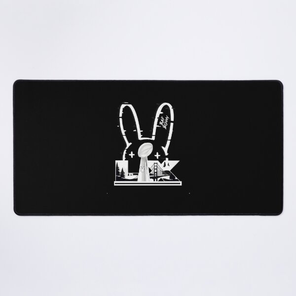 Item preview, Bad Bunny Half Time Black And White LIMITED EDITION designed and sold by planning2escape.