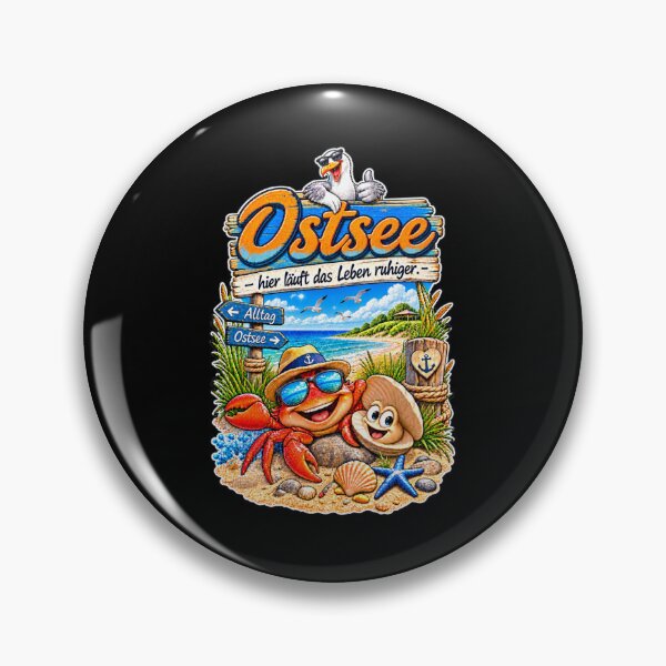 Item preview, Baltic Sea – Life moves at a more relaxed pace here | Fun coastal motif designed and sold by Zerberus71.