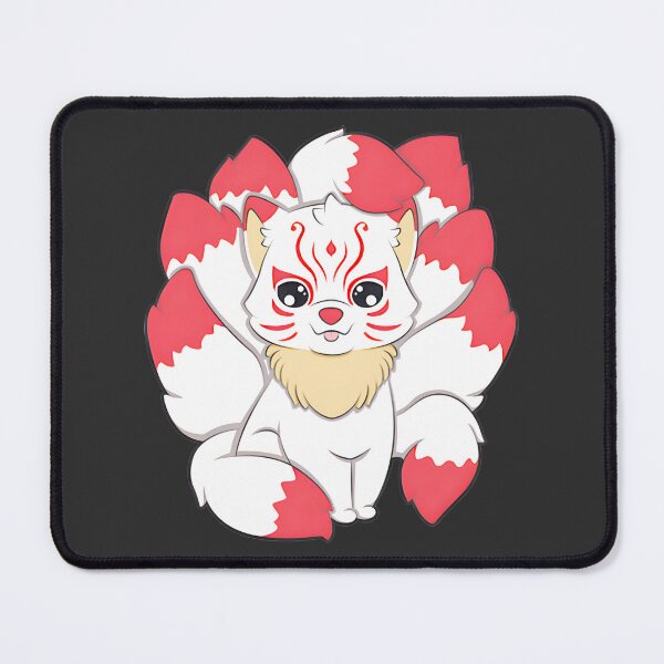 Item preview, Kawaii Kitsune Sticker - Cute Fox Art For Anime Fans ⭐⭐⭐⭐⭐ designed and sold by YoussefQarbi.