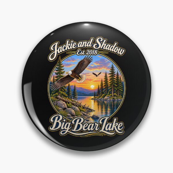 Item preview, Jackie And Shadow Est 2018 Big Bear Lake designed and sold by JamesCrArt.
