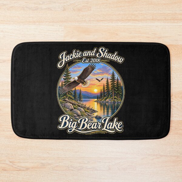 Item preview, Jackie And Shadow Est 2018 Big Bear Lake designed and sold by JamesCrArt.