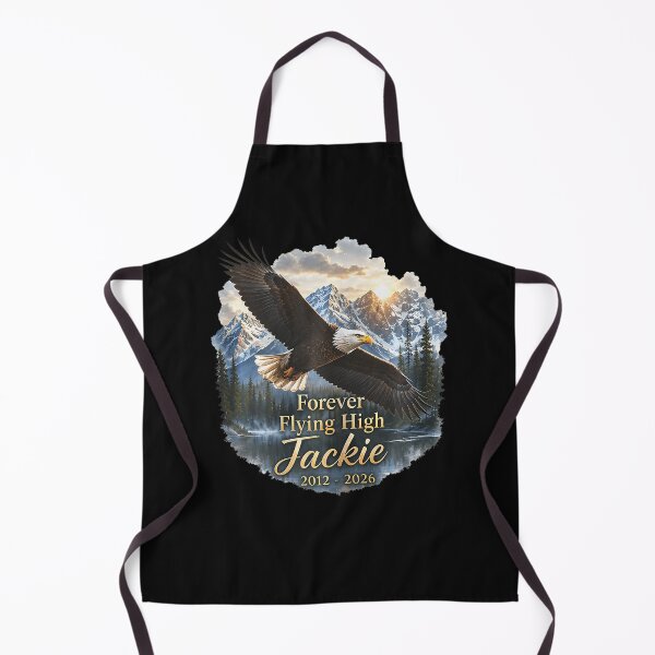 Item preview, Fly High Jackie Bald Eagle Memorial Mountain Nature designed and sold by JamesCrArt.