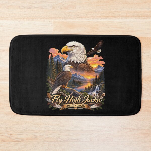 Item preview, Fly Free Jackie Big Bear Bald Eagle Memorial designed and sold by JamesCrArt.