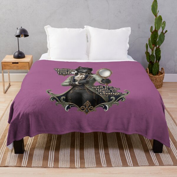 Item preview, Truth and Change – Philosophical Cat Quote designed and sold by VolkovaLenaArt.