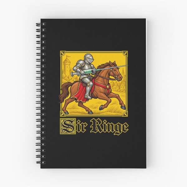 Item preview, Sir Ringe Medieval Knight and Syringe Pun designed and sold by elderberry.